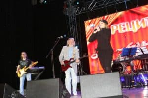 Совместное выступление Любаши с группой "Рецитал" в Екатеринбурге